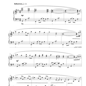 “Trilogy” (original version) Solo Piano sheet music (from The Naked Piano)